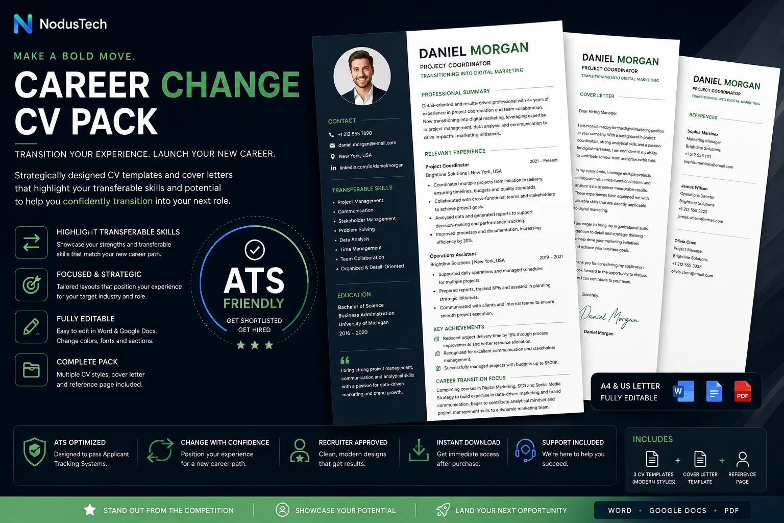 Career Change Resume Bundle